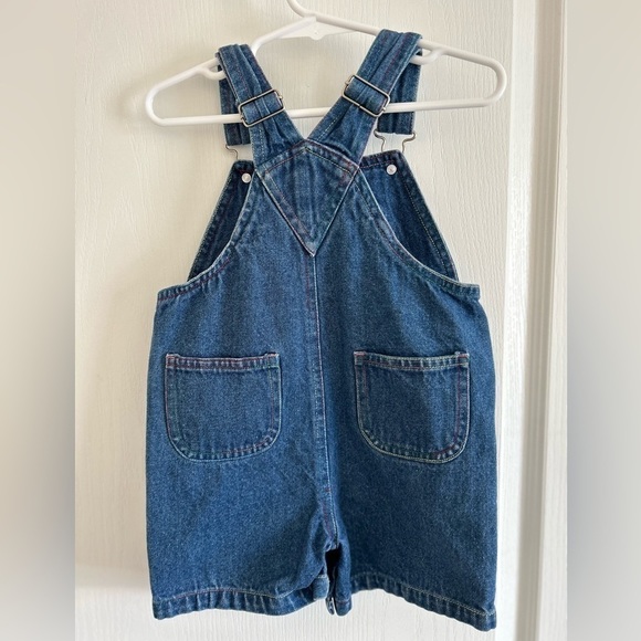 Kindergear Toddler Denim Short Overalls 24M… - Picture 4 of 7